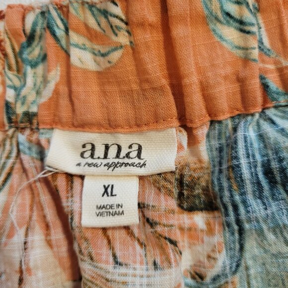 A.N.A. Tropical Tie Crop Top - Picture 7 of 10